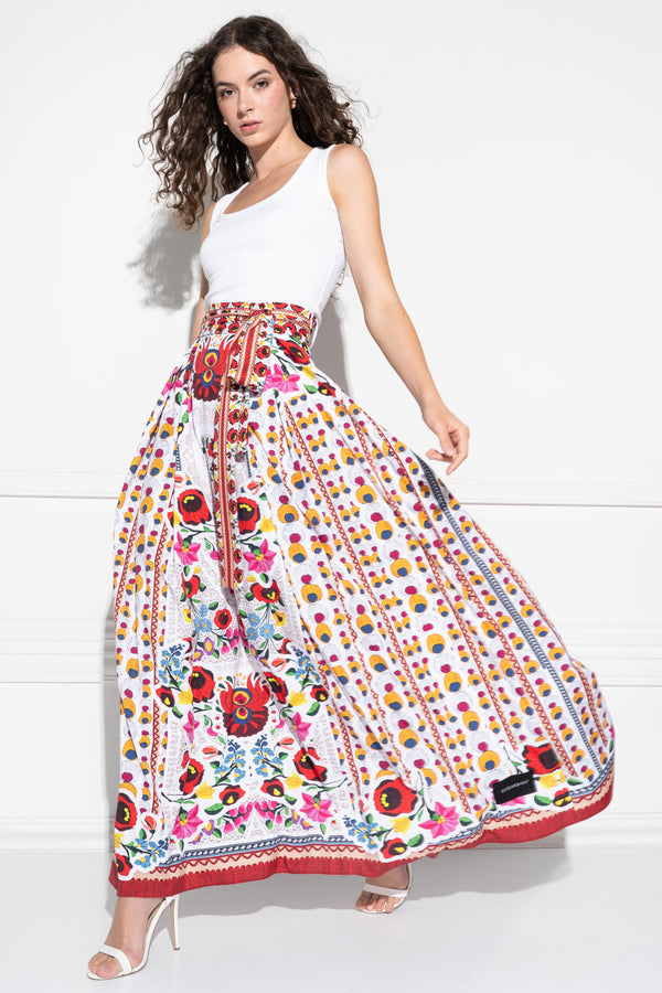 Record My Heritage White skirt