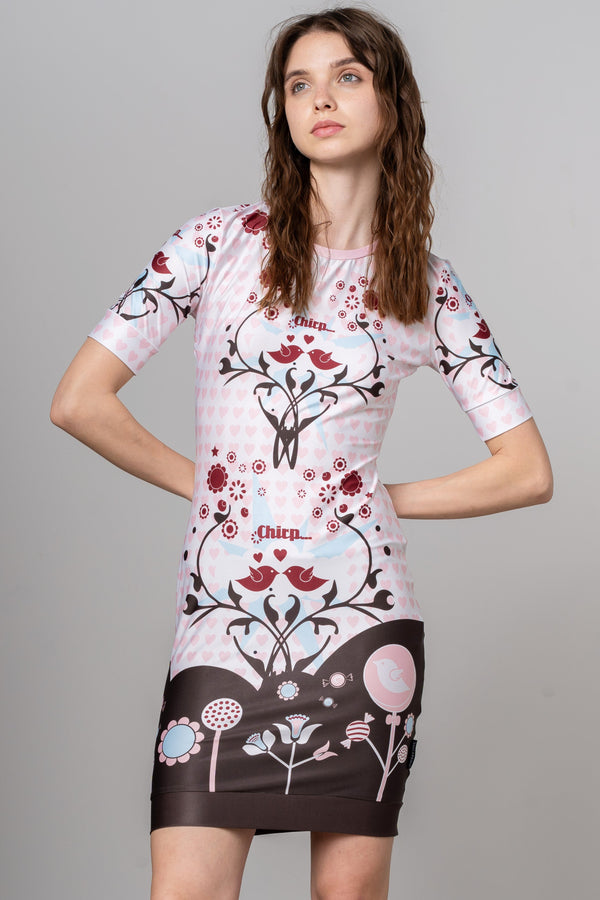 Ronani Baby Bird Chocolate Dress