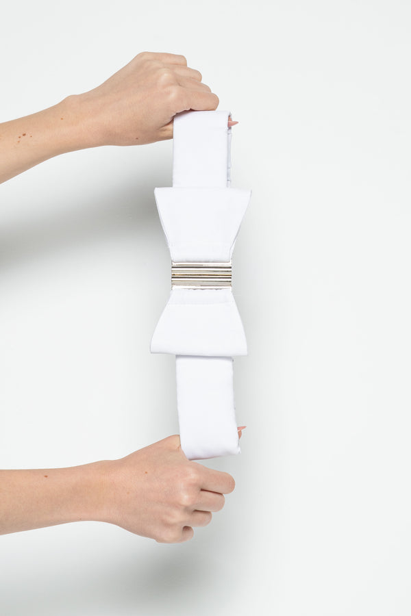 Zirma Color Casual white belt