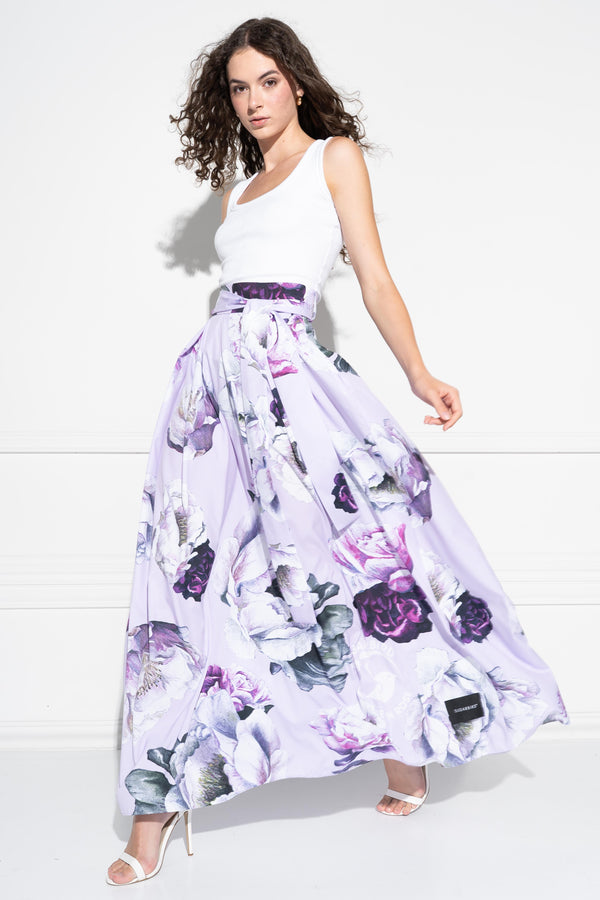 Record la vie en tulip purple skirt