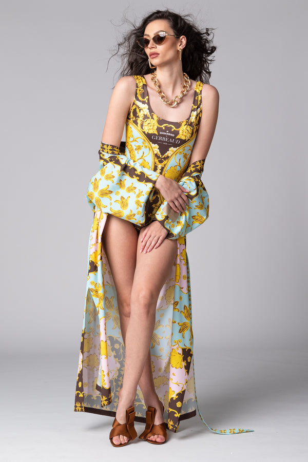Mela Gerbeaud Turquoise Body