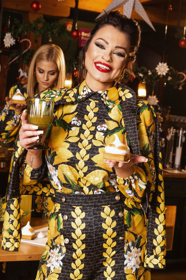 Blondina Gold Lemonade cardigan