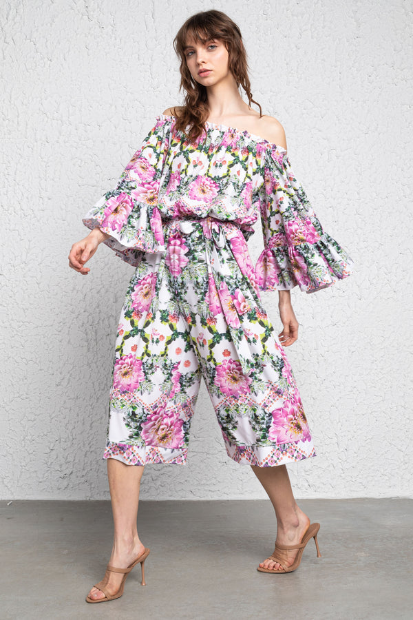 Kiwi Capri Florissimo overalls