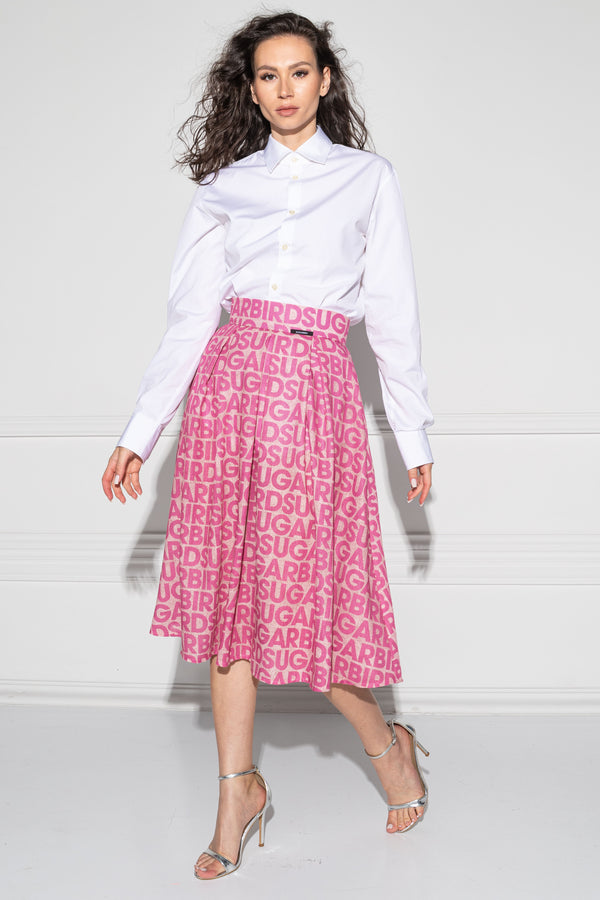 Carrye  Pink  Monogram  szoknya
