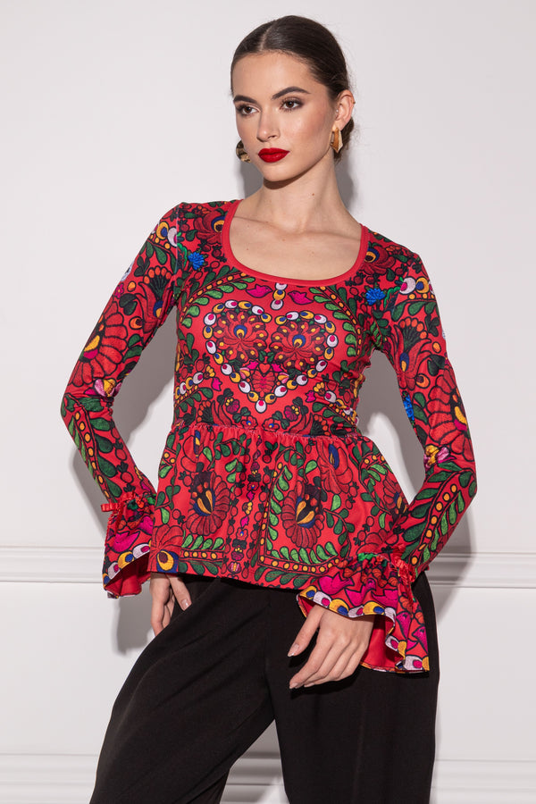 Paka Matyó Love blúz