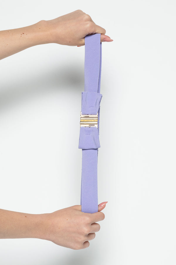 Jella Color Casual Purple Belt