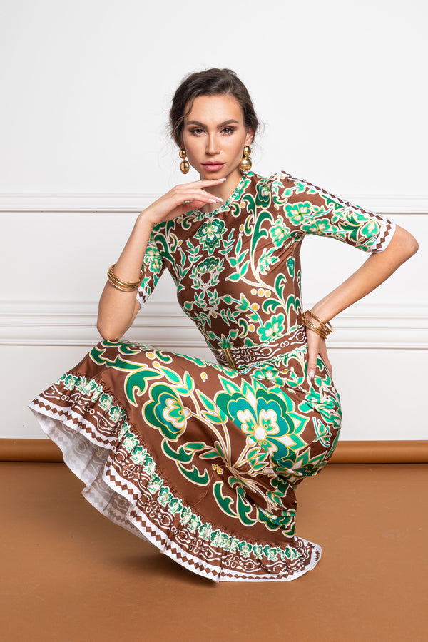 <tc>Kolmo Mahagony Porcelain dress</tc>