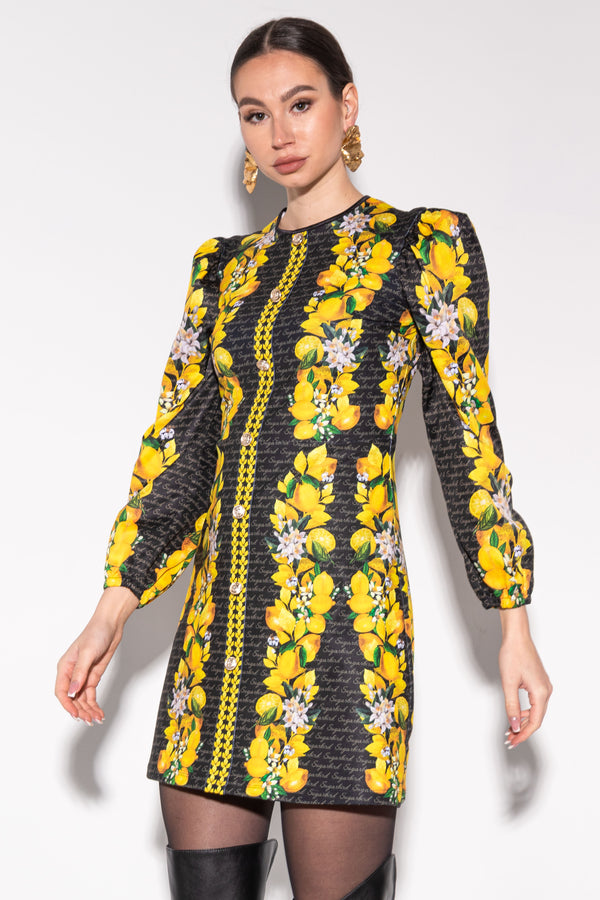 Kinga Gold Lemonade ruha