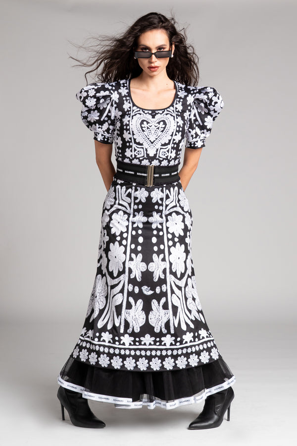 Emese <tc>Kalotaszeg</tc> Black dress