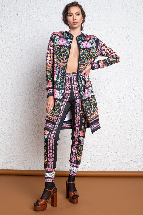 Dorkona Florissimo Black Pants