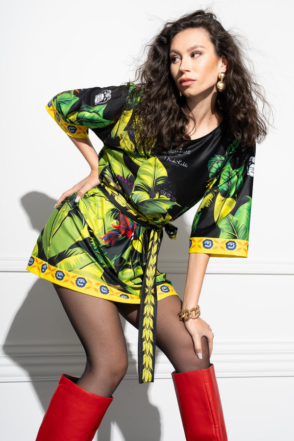 Micigalla Frida Tropical Banana tunika