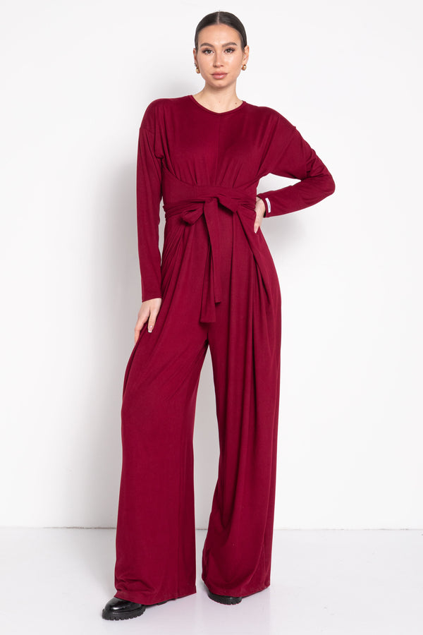 Ramuna Basic burgundy overál