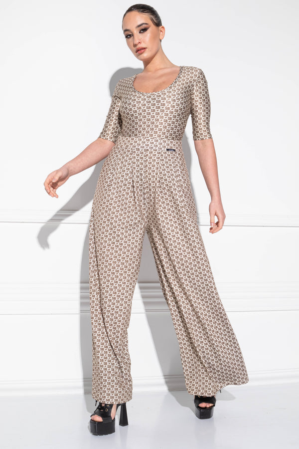 Symbo Small Monogram Beige Pants