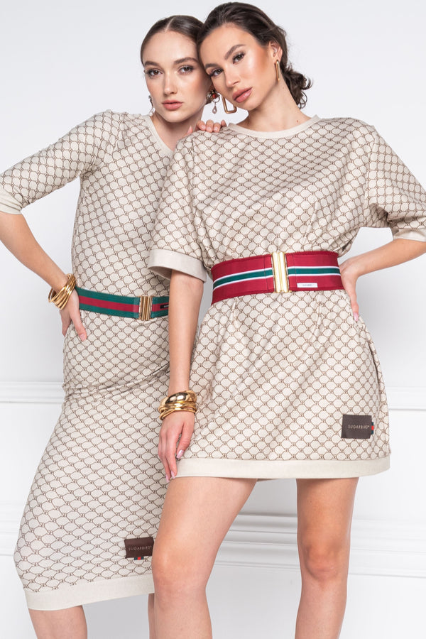 Gelis Rhombus Beige <tc>tunic</tc>