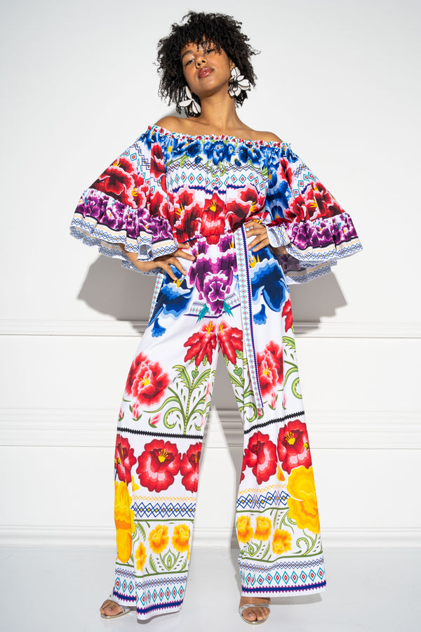 Kiwi Long Frida White overál