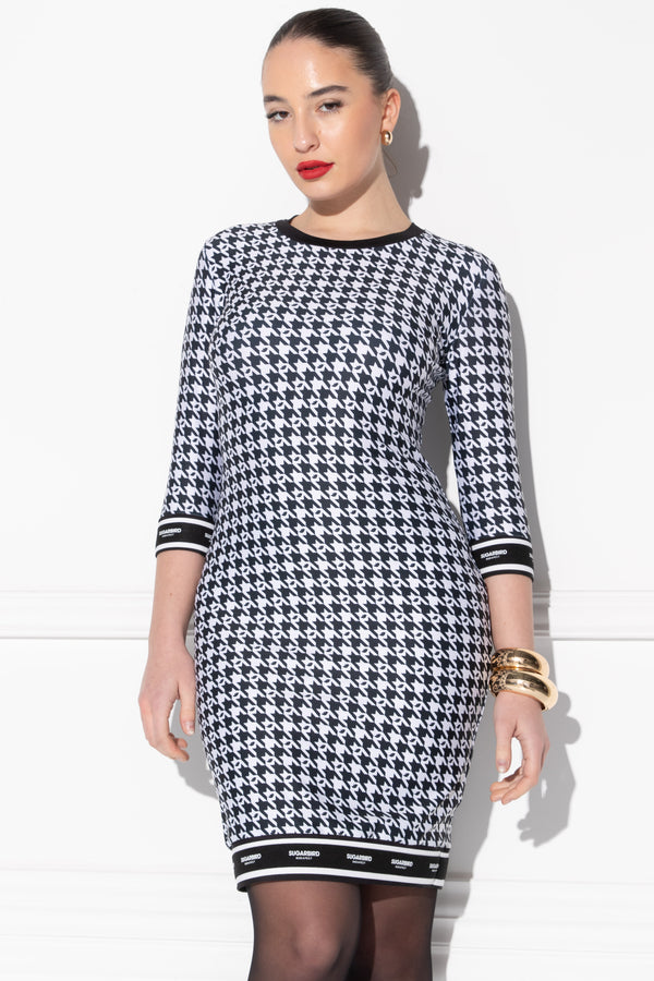 Ronani Classic Black & White Dress