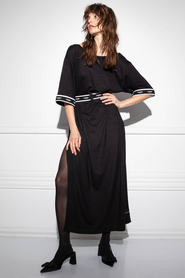Galla Maxi Classic Black ruha