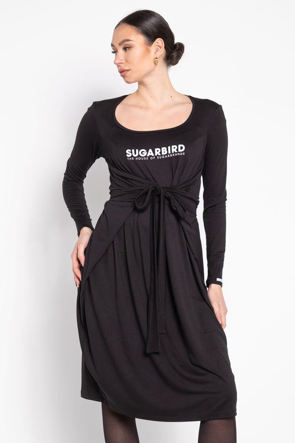 Radina Basic Logo fekete ruha