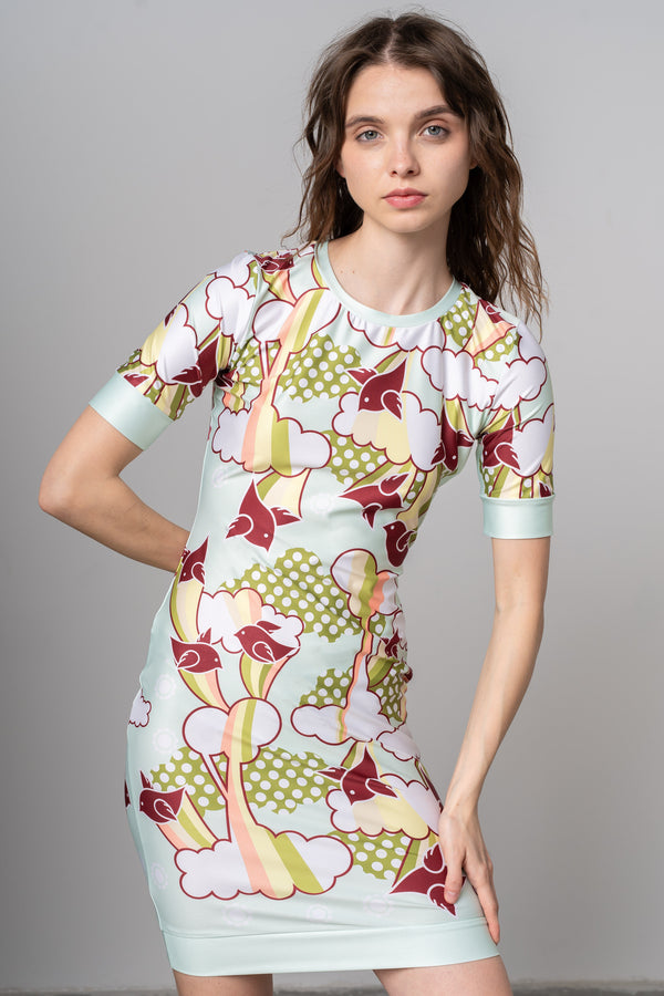 Ronani Babybird Green Dress