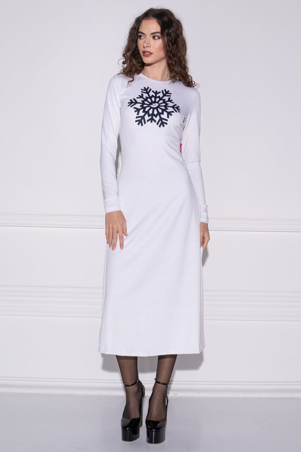 Tilla X-Mas Snowflake dress