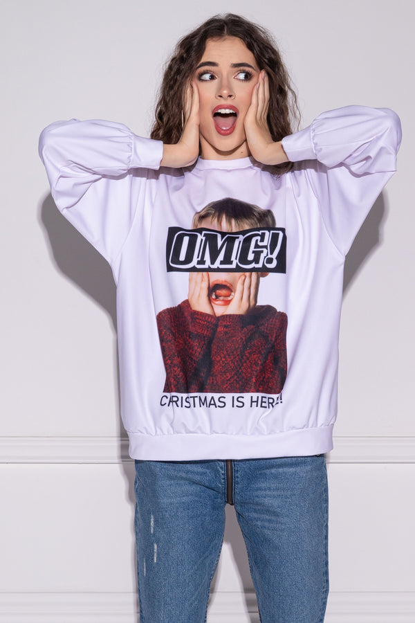 <tc>Kello</tc> X-Mas white sweater