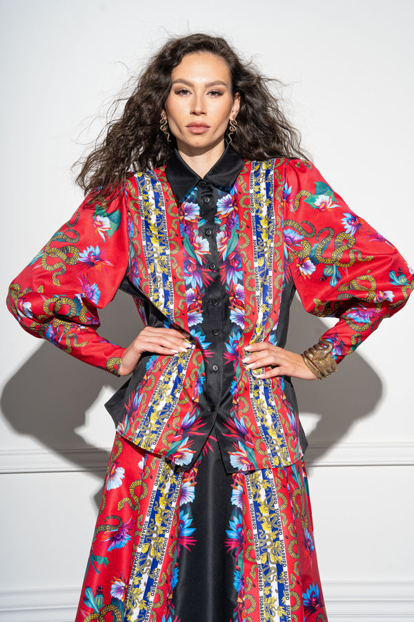 Lanell Luna Jardinette Black shirt