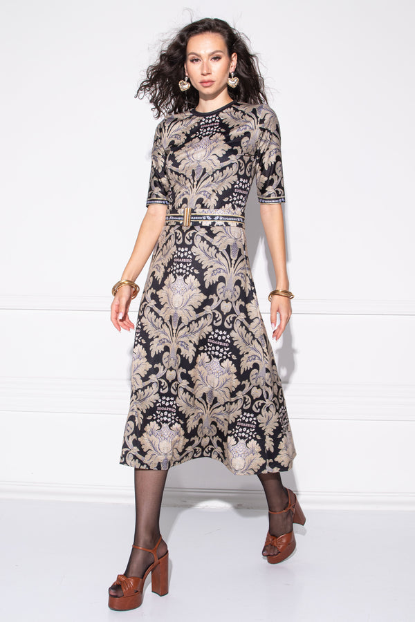 Tilla Gerbeaud Gold Dress