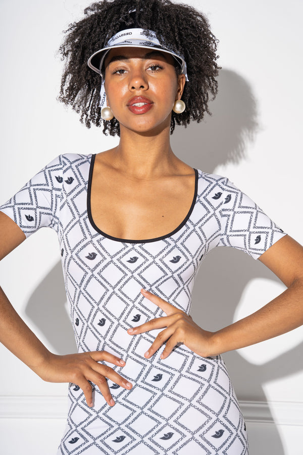 Boryo-ryo Monogram Sports Dress