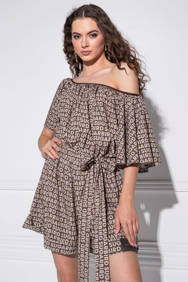 Kiwi Small Logo Brown Overall