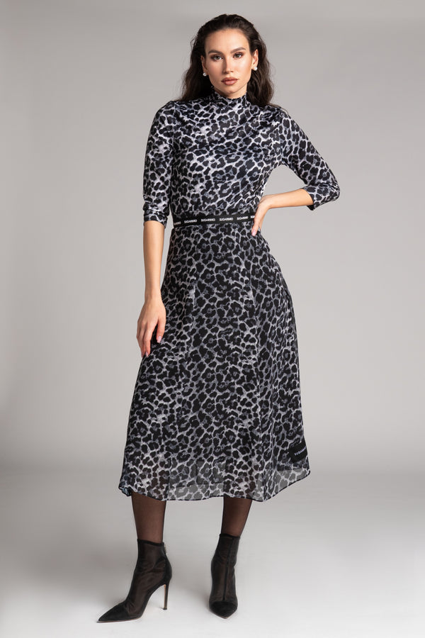 Parys Ocelot Gray skirt