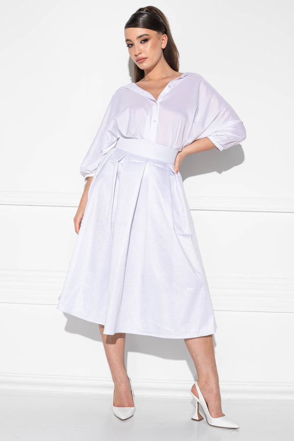 Carrye white skirt