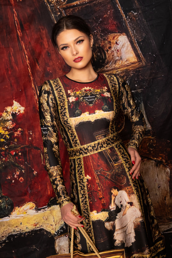 Tilla Munkácsy ruha