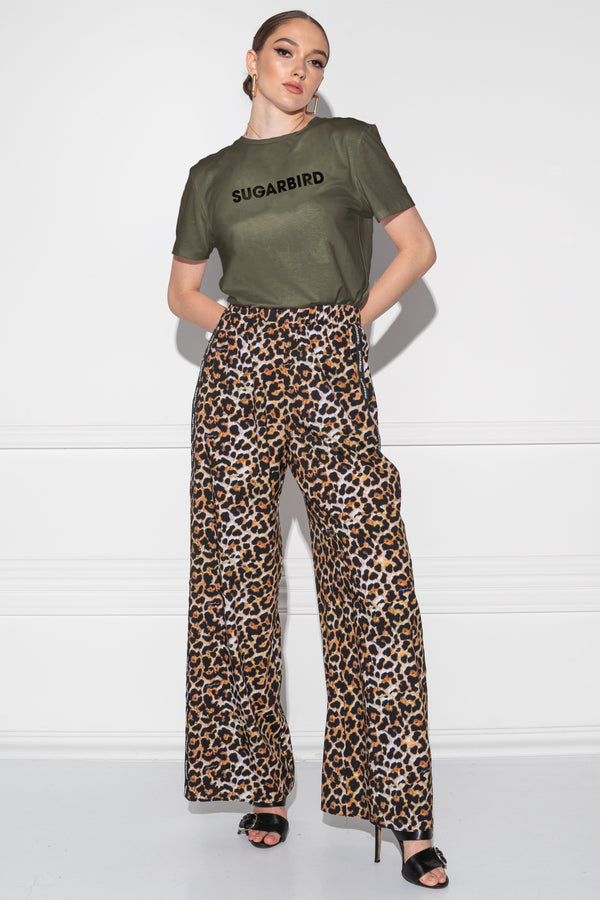 Makson Basic Color khaki póló